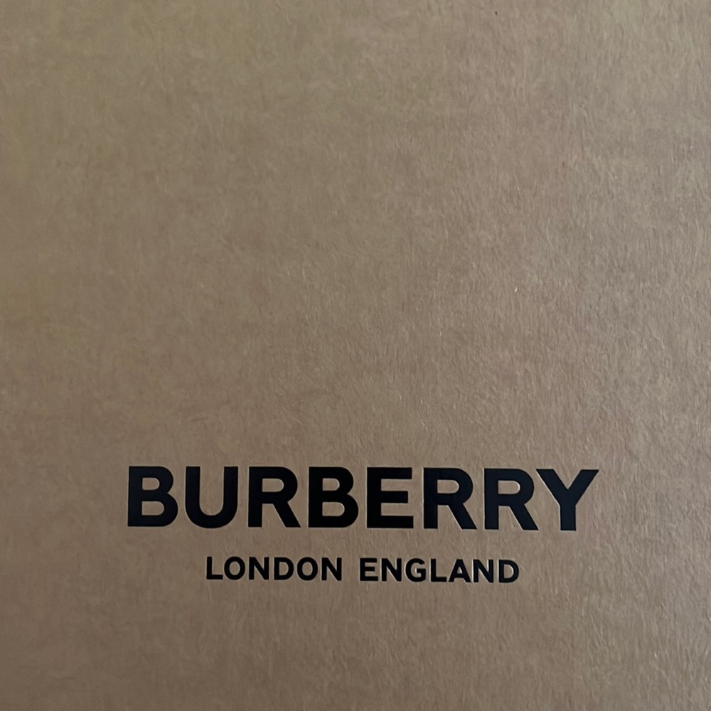 Burberry ankle black boots. Size 7.5. NEW